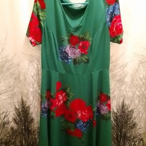 Spruce & sage dress